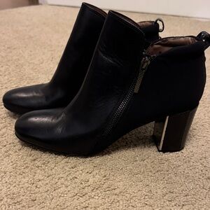 Donald J. Pliner Black Ankle Booties